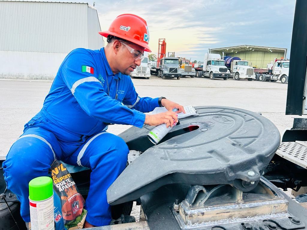 Inspección de disco con partículas magnéticas Magnaflux